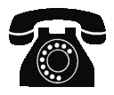 ringing telephone icon to indicate network activity
